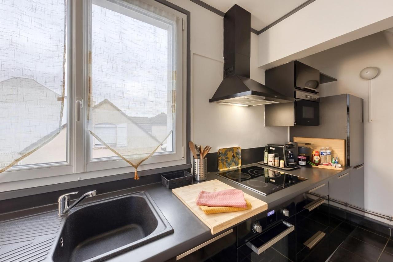 Appartement LE NID DOUILLET : PARIS proche-Cozy-Netflix à Montmagny Extérieur photo